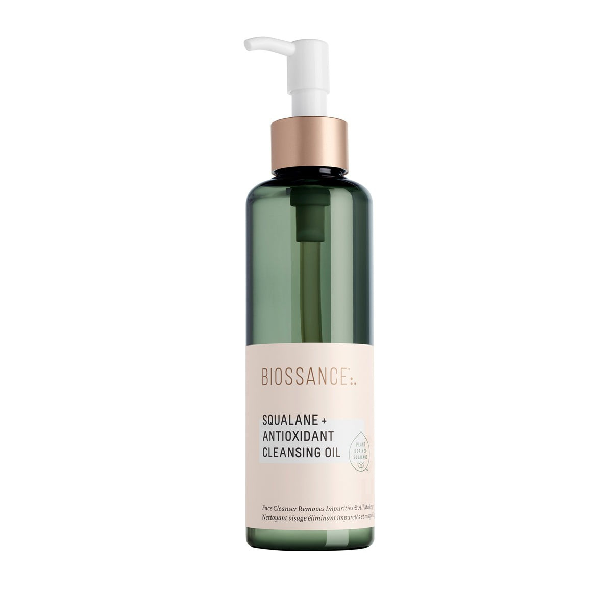 Biossance Squalane & Antioxidant Cleansing Oil Removes Waterproof Makeup Clinically Proven, 100% Veg | Biossance (US)