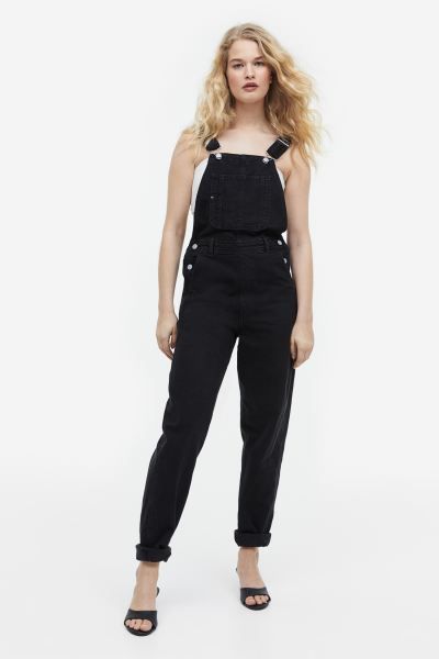 Mom Fit Denim Overalls | H&M (US + CA)