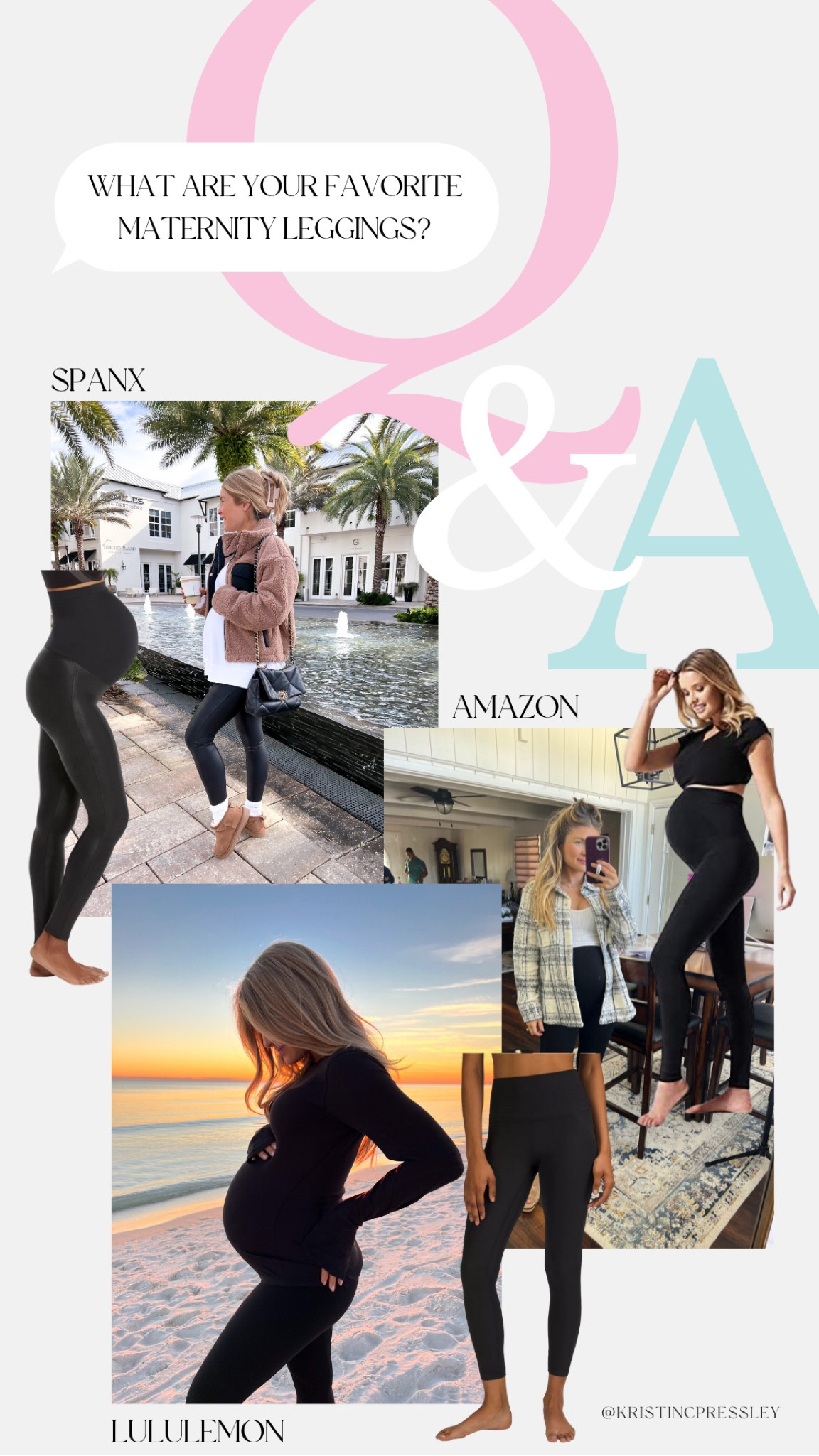 Q&A: what are my favorite maternity leggings? (Try code: KRISTINXSPANX)

Spanx. Amazon. Lululemon. Leggings. Maternity. Bump.

#LTKbaby #LTKstyletip #LTKsalealert