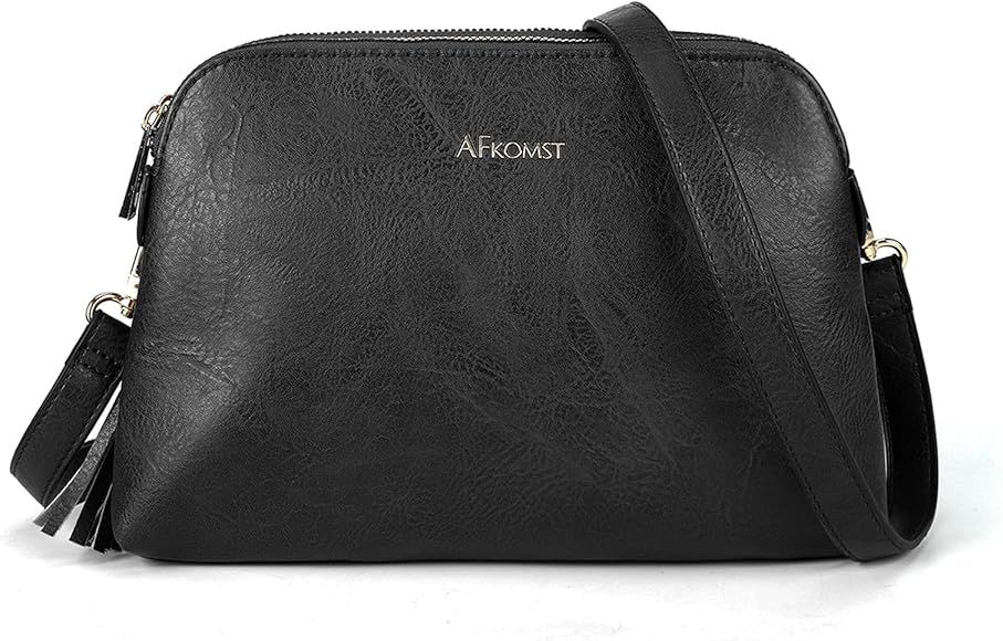 AFKOMST small crossbody bags for women cute handle satchel handbags and punk shoulder purse | Amazon (US)