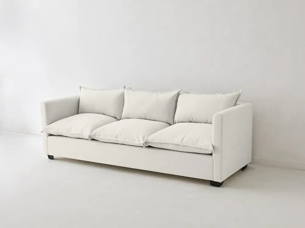 Organic 2 Arms Modular Custom Made Sofa | The Futon Shop