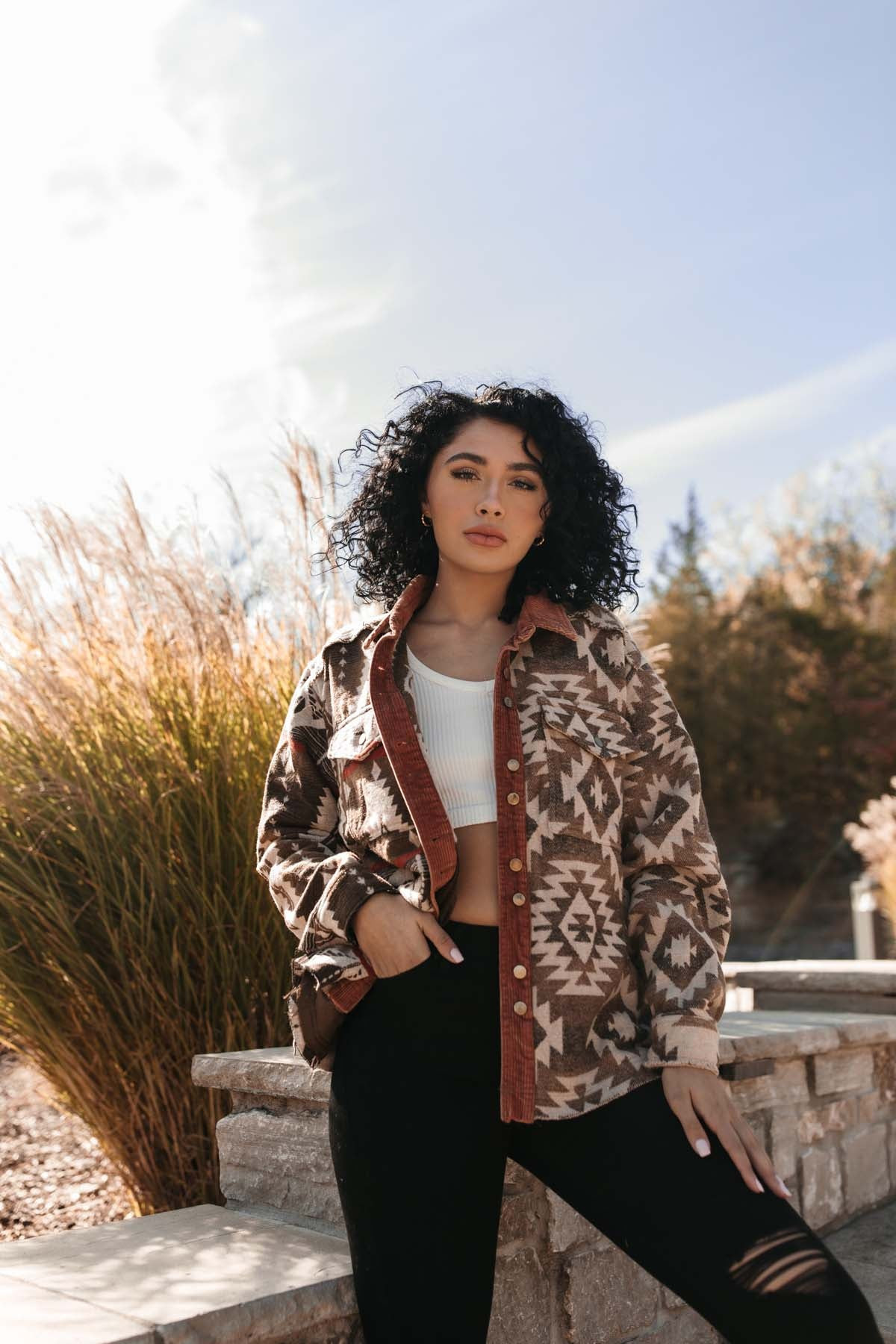 Rosie Aztec Shacket | The Post