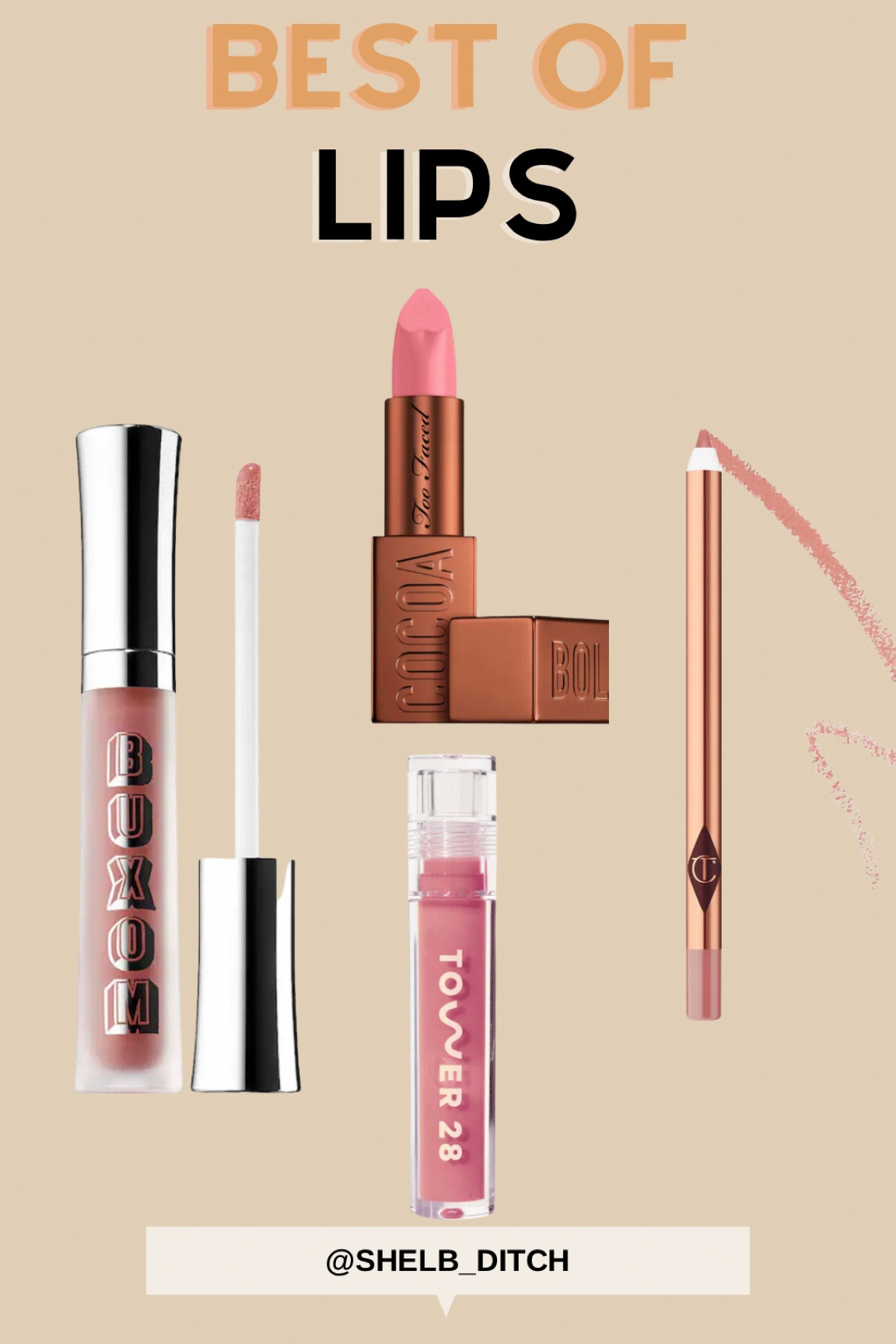 My favorite lip gloss lip liner lipstick. Sephora sale. Tower 28 charlotte Tilbury buxom

#LTKBeautySale