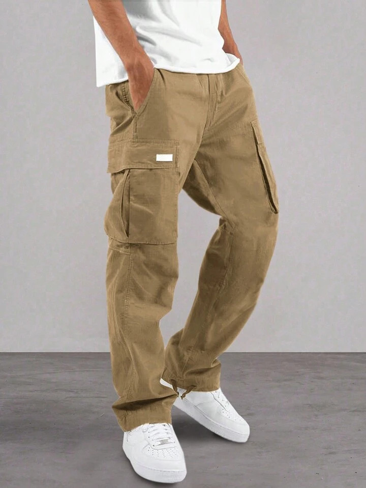Color: Khaki | SHEIN