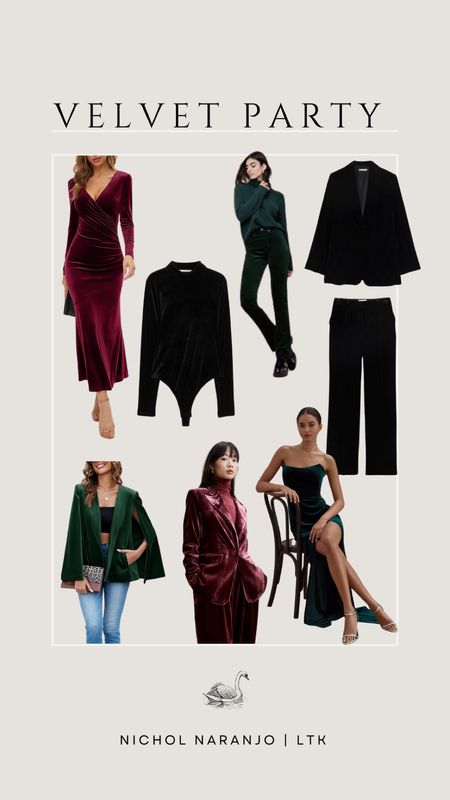 These chic velvet pieces are perfect to wear for every holiday party and fit every holiday budget! 🥂✨

#LTKSeasonal #LTKstyletip #LTKHoliday