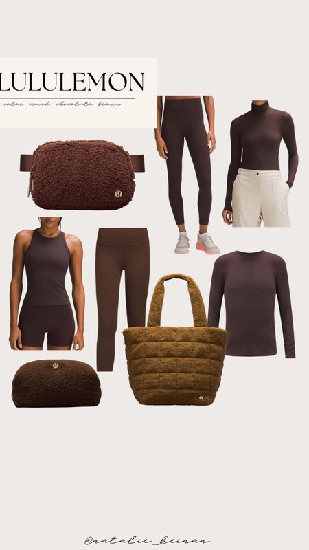 Lululemon color crush: chocolate brown!
So many great holiday gifts 

#LTKstyletip #LTKfitness #LTKGiftGuide