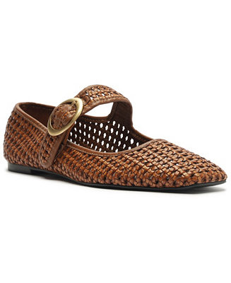 Arezzo Women's Eve Square Toe Ballet Flats - Macy's | Macy's