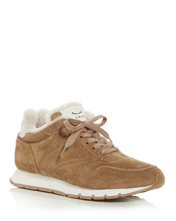 Women's Julia Shearling Lined Low Top Sneakers | Bloomingdale's (US)
