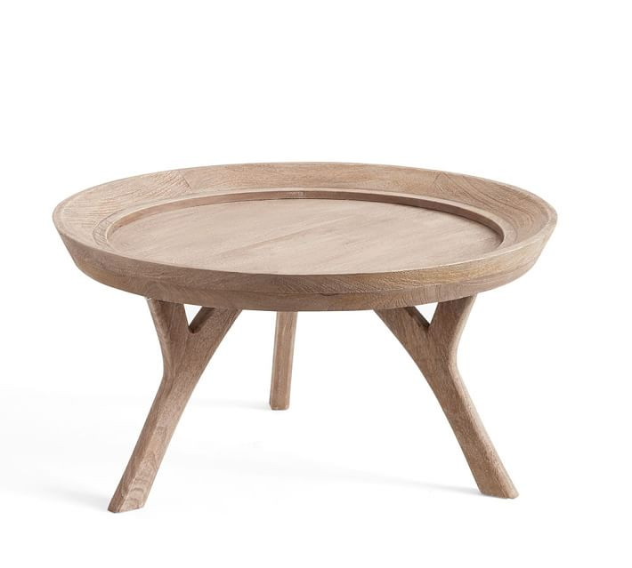 Moraga Round Coffee Table | Pottery Barn (US)