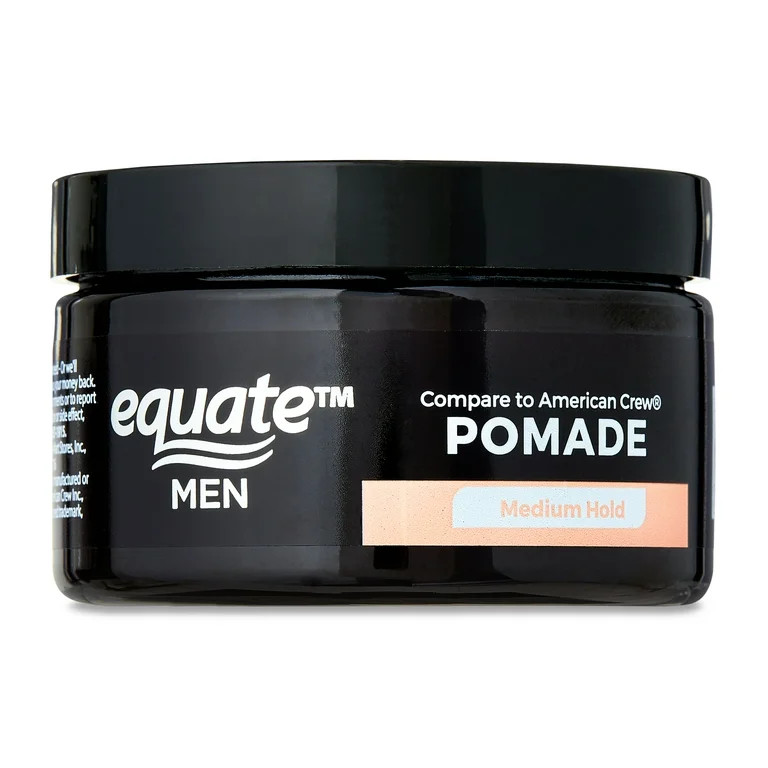 Equate Men Pomade for Medium Hold and High Shine, 3.0 oz, Compare to American Crew® | Walmart (US)