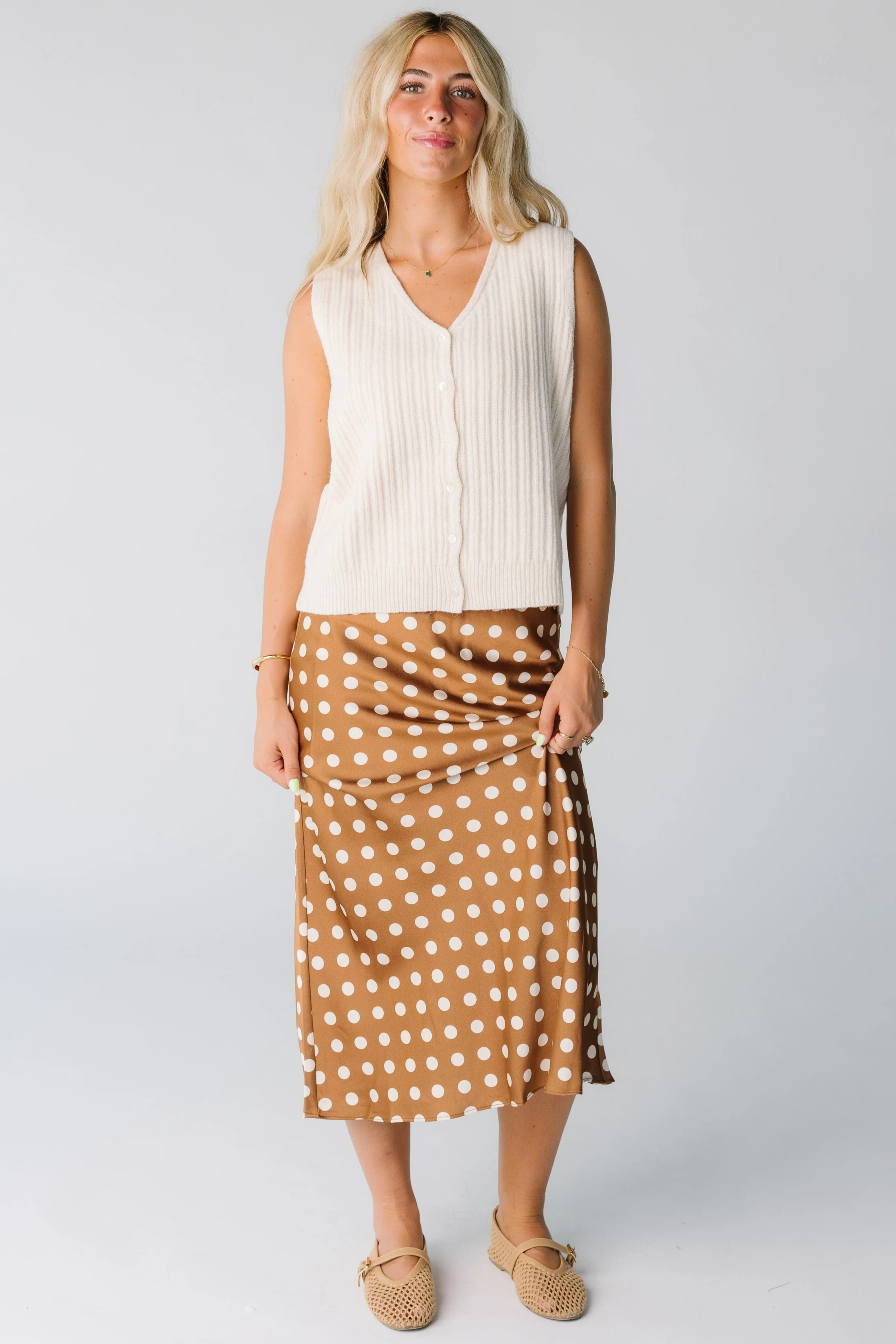 Lanie Polka Dot Skirt | Called To Surf