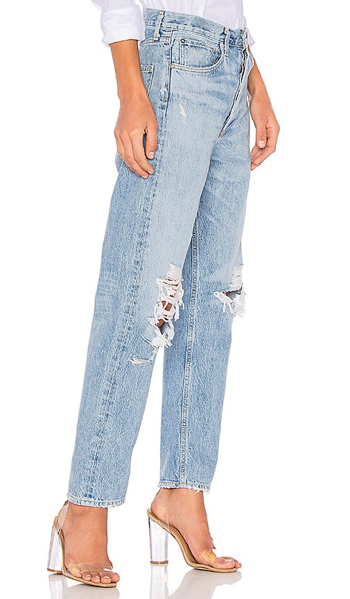 90's Mid Rise Loose Fit in Fall Out | Revolve Clothing (Global)