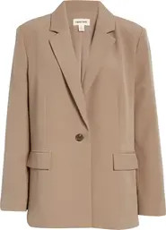 Open Edit Relaxed Fit Blazer | Nordstrom | Nordstrom