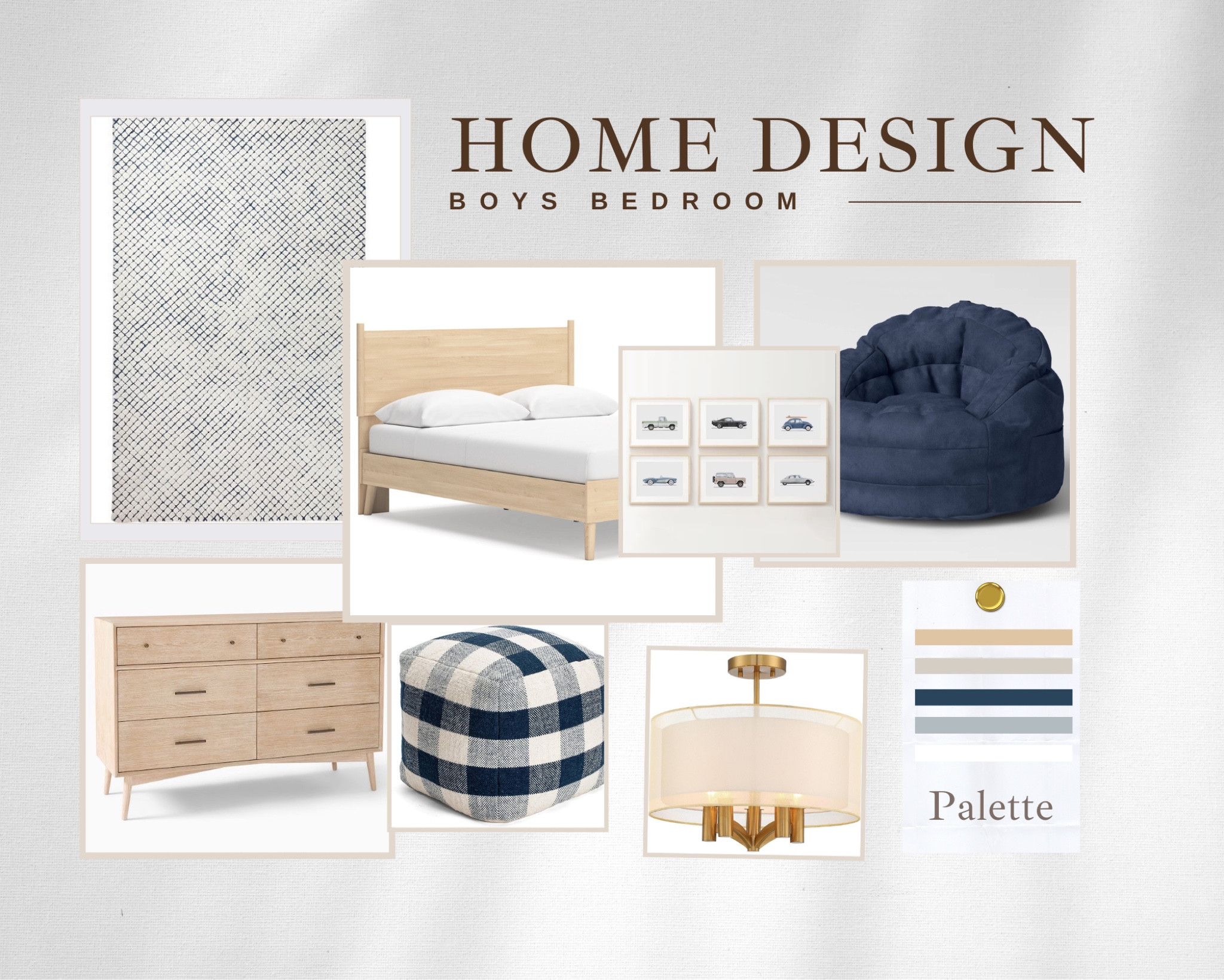 Neutral boys bedroom with blue accents-

#LTKHome #LTKBaby #LTKKids