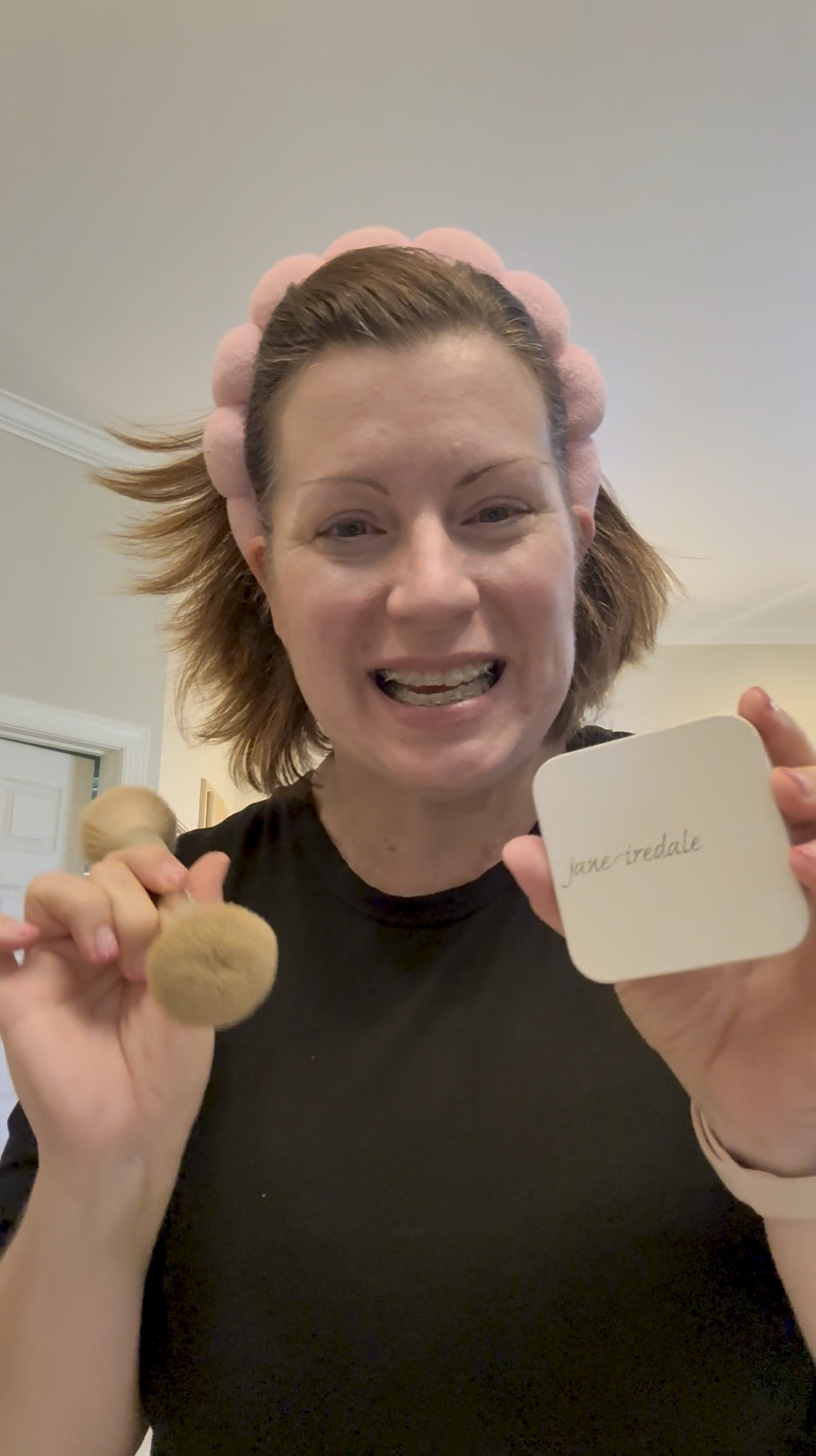 My simple morning routine! I use Jane Iredale Mineral pressed powder, Pommisst setting spray, Elf liquid eyeliner, Maybelline mascara, and Burt’s Bees lip gloss! 

#LTKOver40 #LTKBeauty #LTKWatchNow