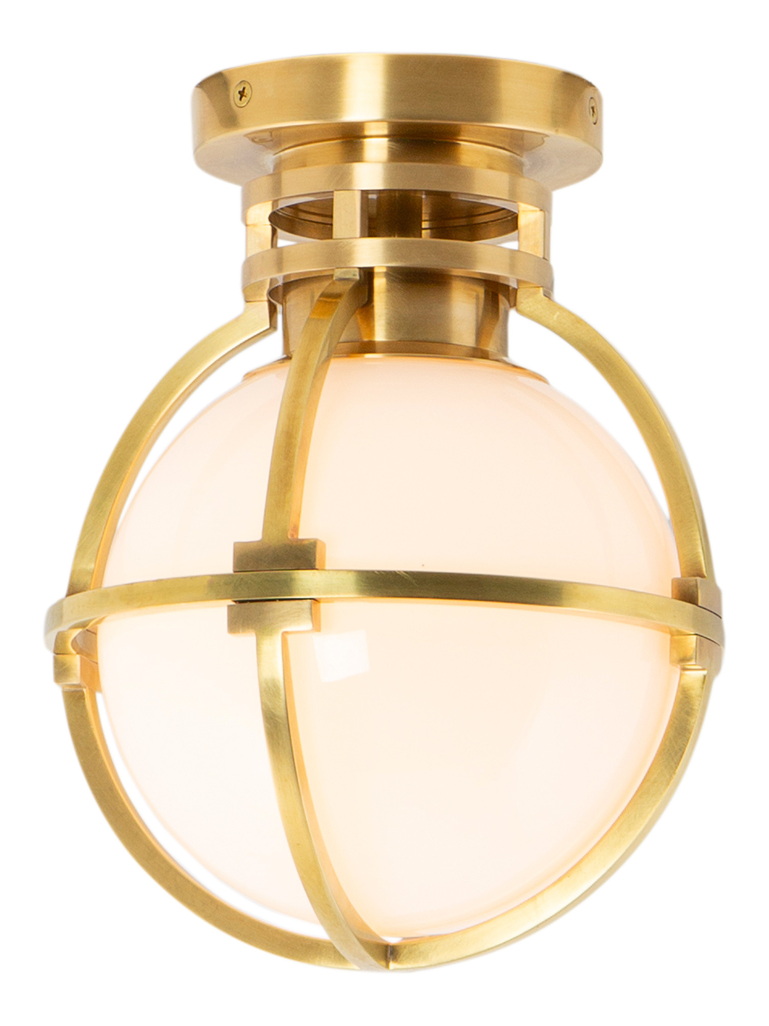 Gracie Captured Globe Flush Mount Ceiling Light | TJ Maxx