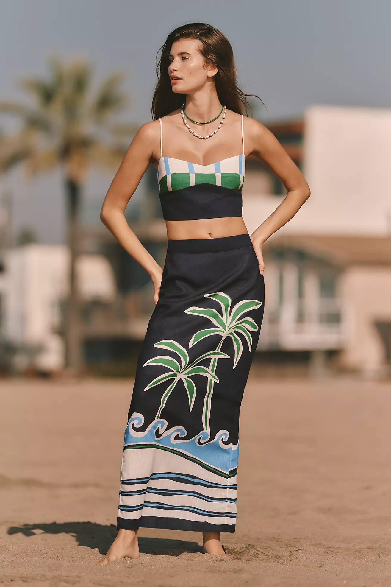 Cala de la Cruz x Anthropologie Magda Maxi Skirt | Anthropologie (US)