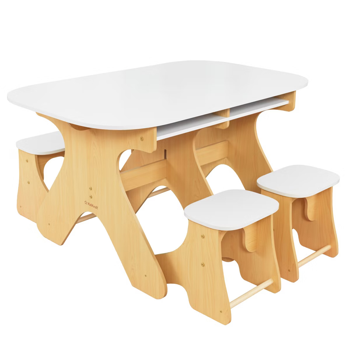 KidKraft Arches Expandable Kids' Table with Bench Set | Target
