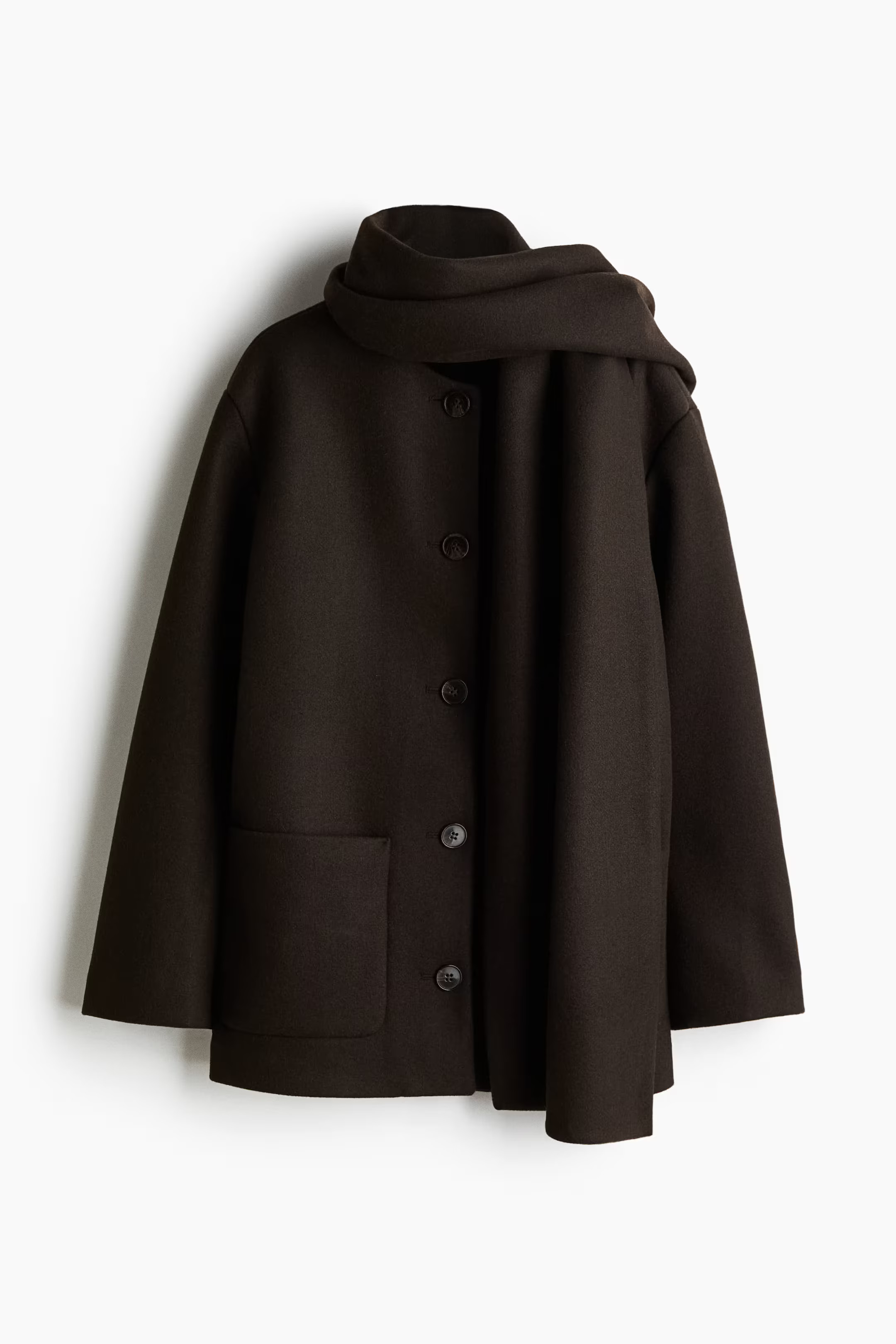 Scarf-detail coat | H&M (UK, MY, IN, SG, PH, TW, HK)