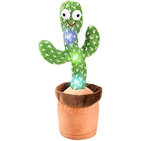 Kids Dancing Talking Cactus Toys for Baby Boys and Girls, Talking Sunny Cactus Toy Electronic Plu... | Amazon (US)