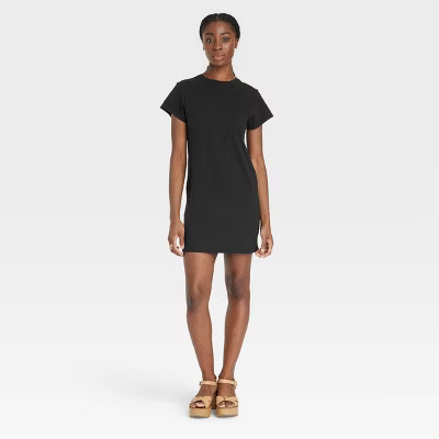 Women's Short Sleeve Mini T-Shirt Dress - Universal Thread™ | Target