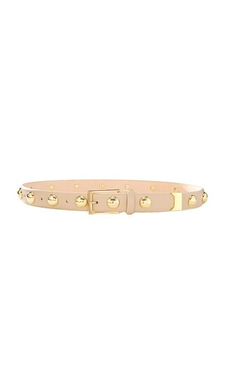 AUREUM Studded Belt in Beige. | Revolve Clothing (Global)