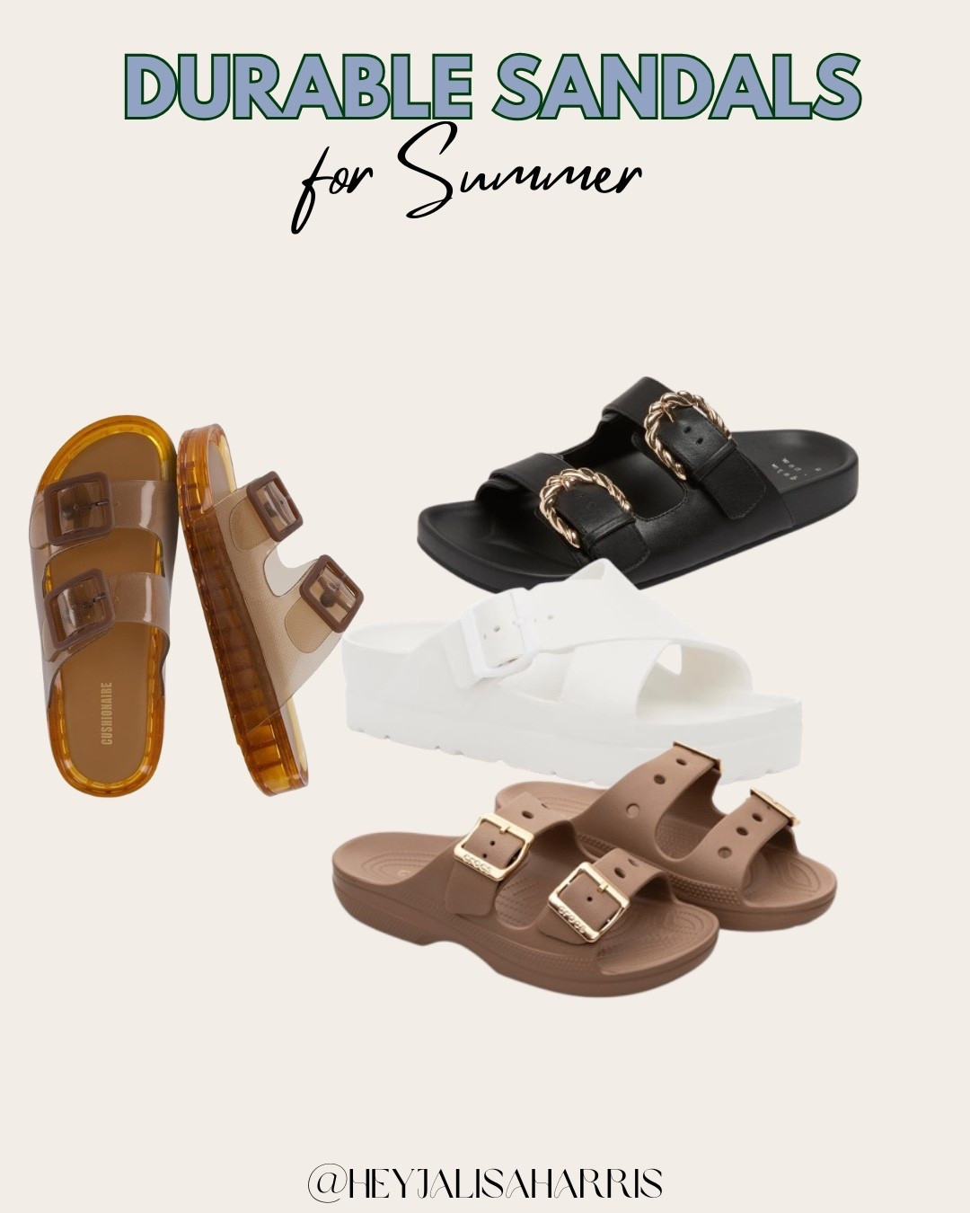 Cute durable sandals for summer

#LTKgrwm #LTKSaleAlert #LTKootd