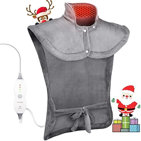 Amazon.com: Heating Pad for Back Pain Relief, Large Electric Heating Pad for Neck and Shoulders C... | Amazon (US)