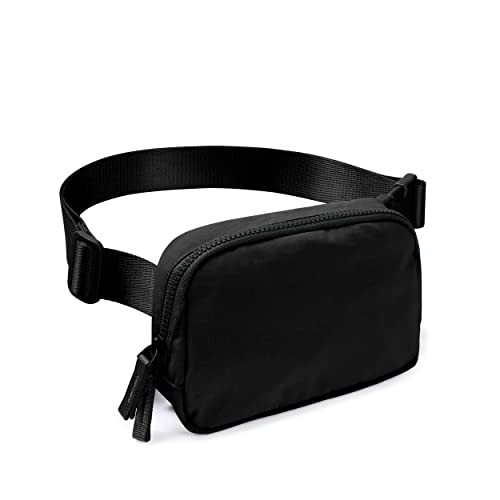 AslabCrew 2-Way Zipper Unisex Belt Bag with Adjustable Strap Fanny Packs Mini Waist Pouch for Out... | Amazon (US)