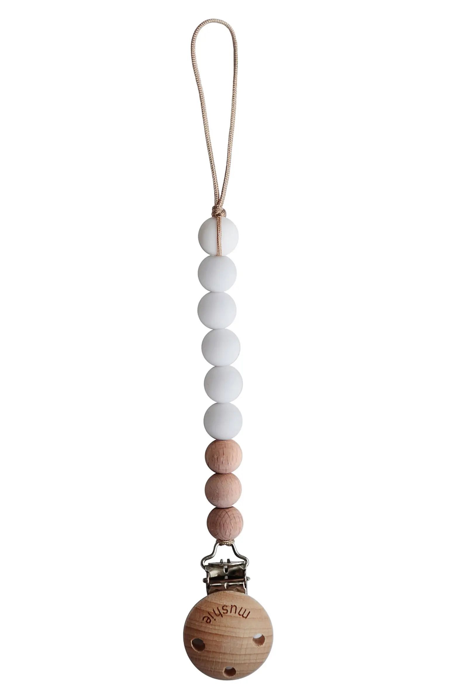 Mushie Cleo Pacifier Clip | Nordstrom | Nordstrom