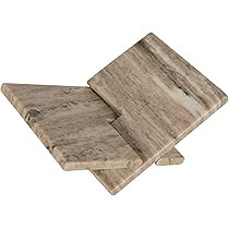 Bloomingville Decorative Marble Book Holder, Coastal Sands | Amazon (US)