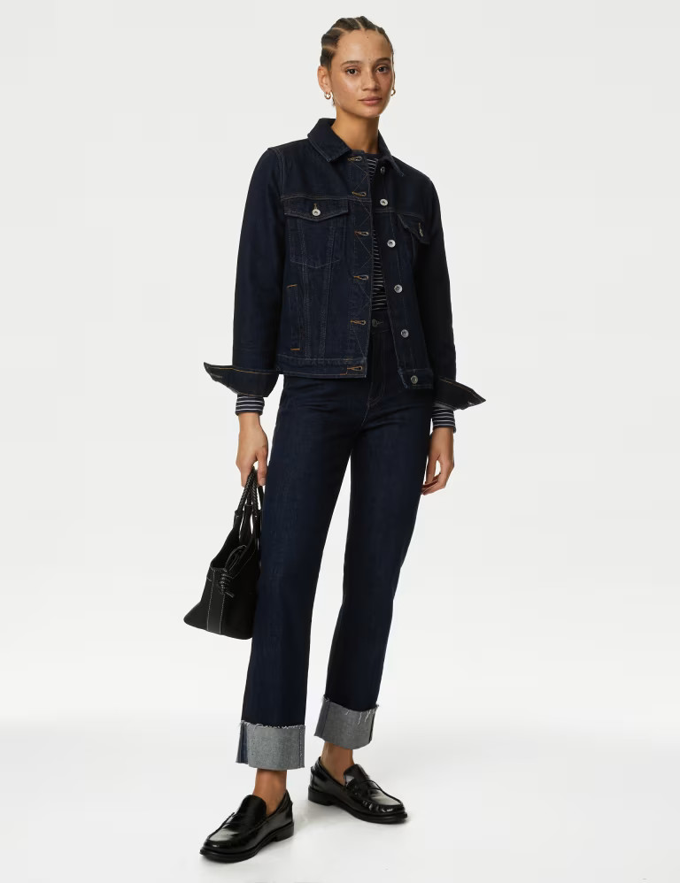 Pure Cotton Denim Jacket | Marks & Spencer (UK)