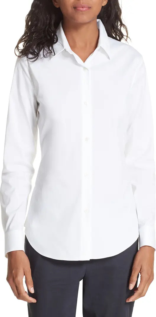 Tenia Cotton Blend Blouse | Nordstrom