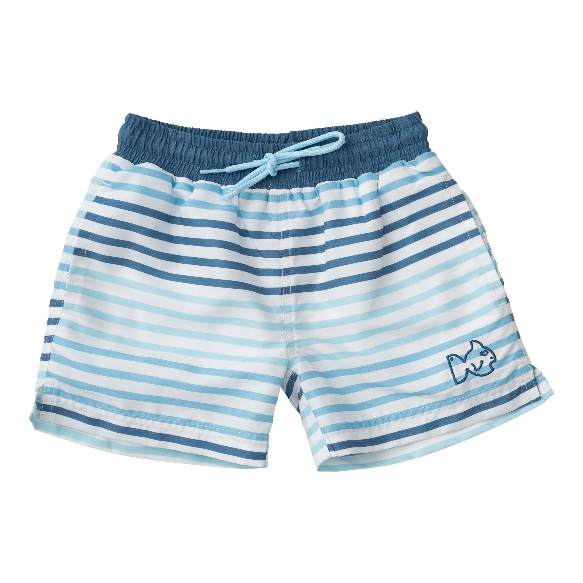 PRODOH Swim Trunks - Captain's Blue Multi Stripe | JoJo Mommy