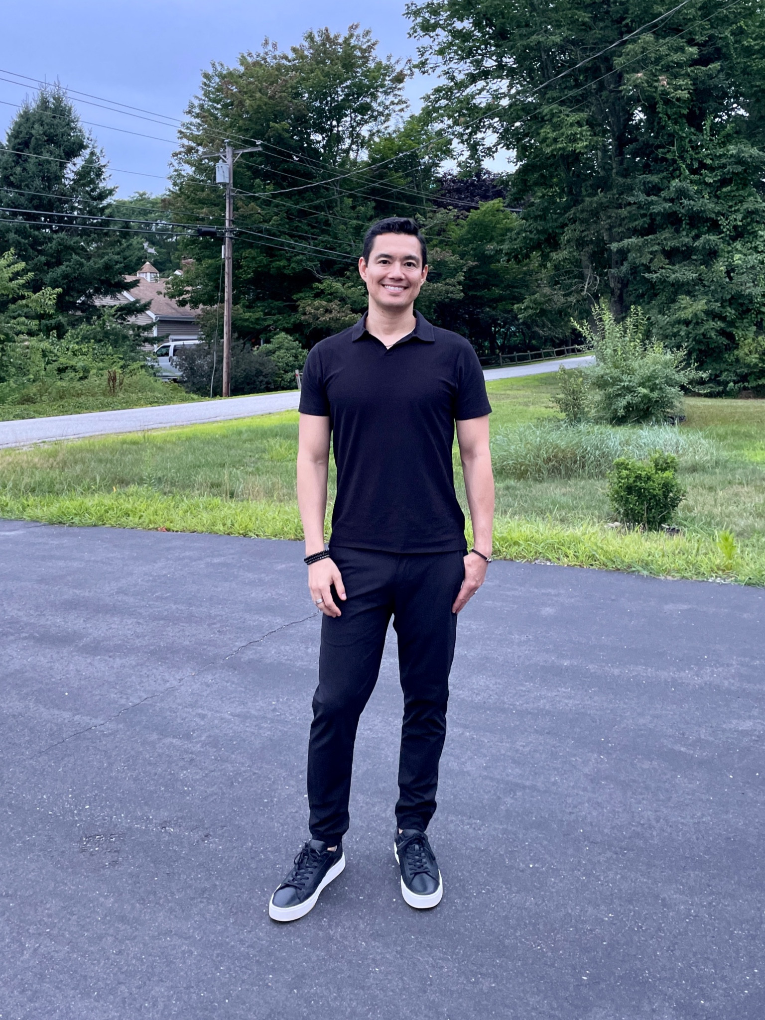 Menswear ⚡️ The hubby loves this polo and jogger brand. His shoes are on sale from the NSALE—a little more elevated than regular sneakers that’ll look great with suits. 

Funeral outfit, all black outfit, work outfit, summer outfit, fall outfit, NSale, men’s polo shirt, men’s joggers, men’s sneakers, men’s outfit, men’s style, men’s fashion, Nordstrom, Nordstrom Anniversary Sale, sale, Boss, The Stylizt 



#LTKMens #LTKxNSale #LTKShoeCrush