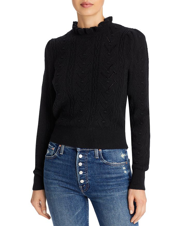 AQUA Ruffled Turtleneck Sweater - 100% Exclusive Women - Bloomingdale's | Bloomingdale's (US)