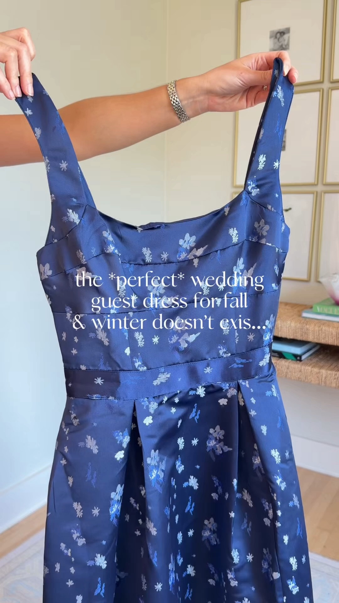 Perfect wedding guest dress for fall & winter under $200! Wearing an XS