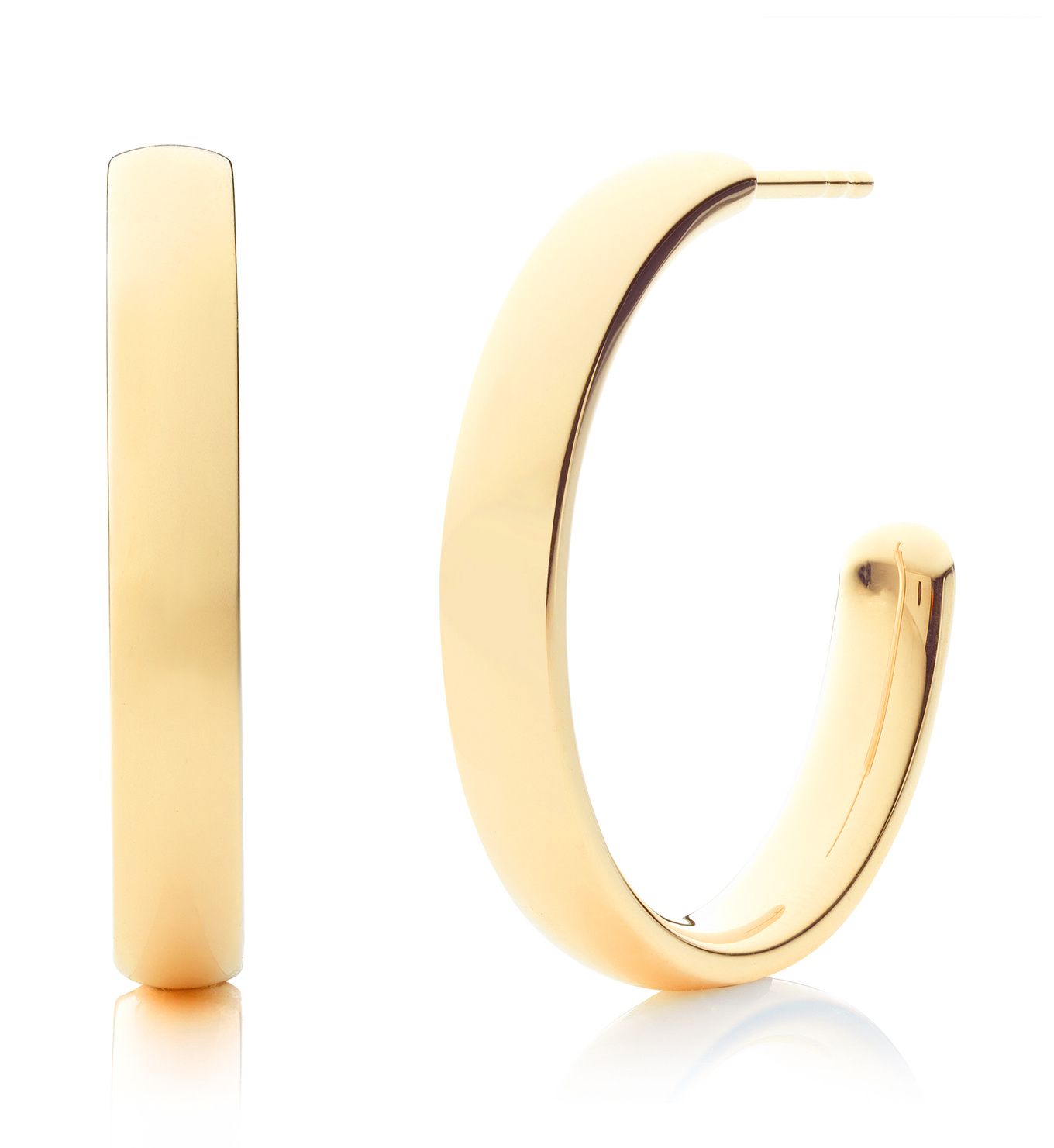 Fiji Large Hoop Earrings | Monica Vinader (US)