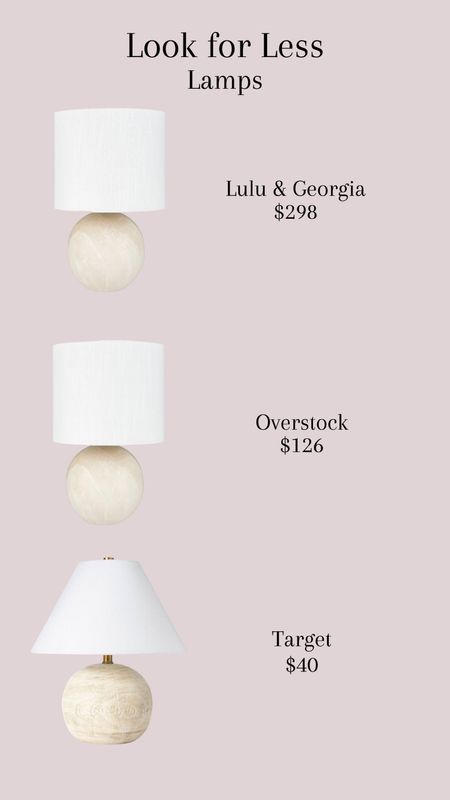Look for Less Lamps #lookforless #lamps #lighting #dupe

#LTKstyletip #LTKFind #LTKhome