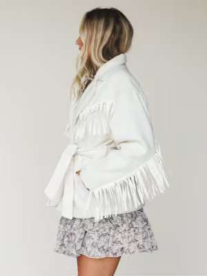 Western Grounds Fringe Jacket — Three Bird Nest | Three Bird Nest