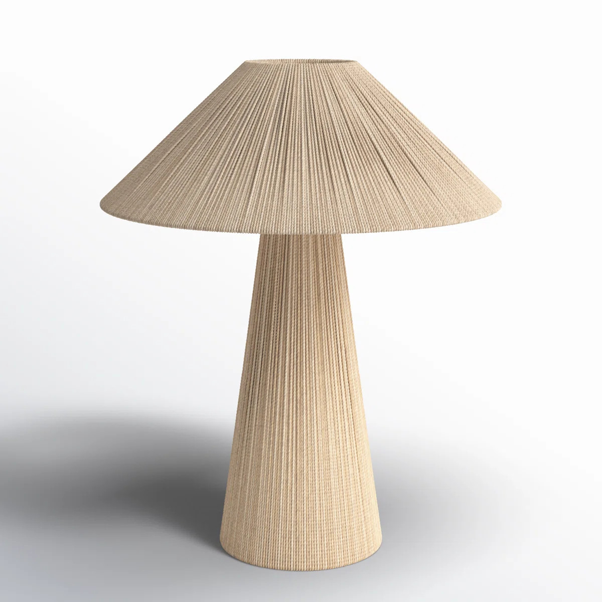 Karinthia Wicker/Rattan Table Lamp | Wayfair North America