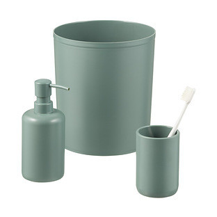 The Container Store® Countertop Accessories Green Set of 3 | The Container Store