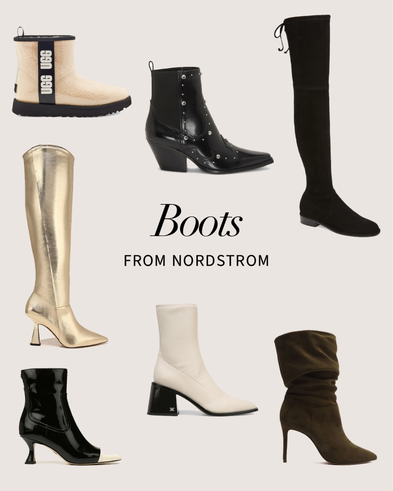 2022 Boots 👌🏼🤍🖤✨ 

Cool boots for 2022, cute boots, gold boots, edgy boots, winter boots, 2022 winter boots 

#LTKSeasonal #LTKHoliday #LTKsalealert