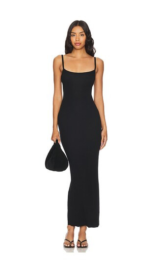 COTTON CITIZEN The Verona Spaghetti Maxi Dress in Black. - size M | Revolve Clothing (Global)