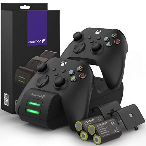Fosmon Dual 2 Max Charger Compatible with Xbox Series X/S/One/One X/One S Elite Controllers, High Sp | Amazon (US)