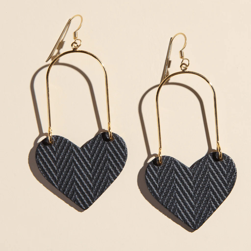 Raven Heartthrobs | Nickel and Suede