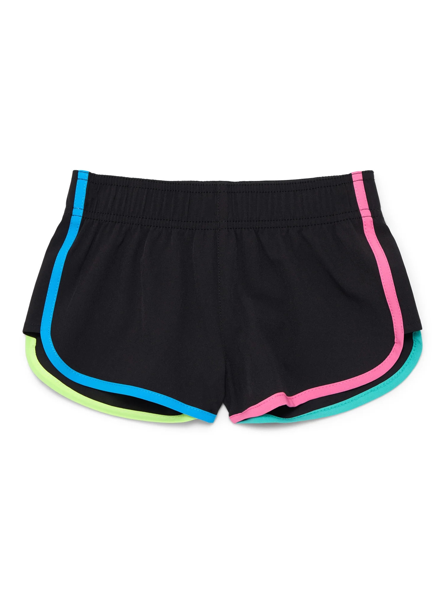 Wonder Nation Girls Swim Shorts, Sizes 4-18 & Plus | Walmart (US)
