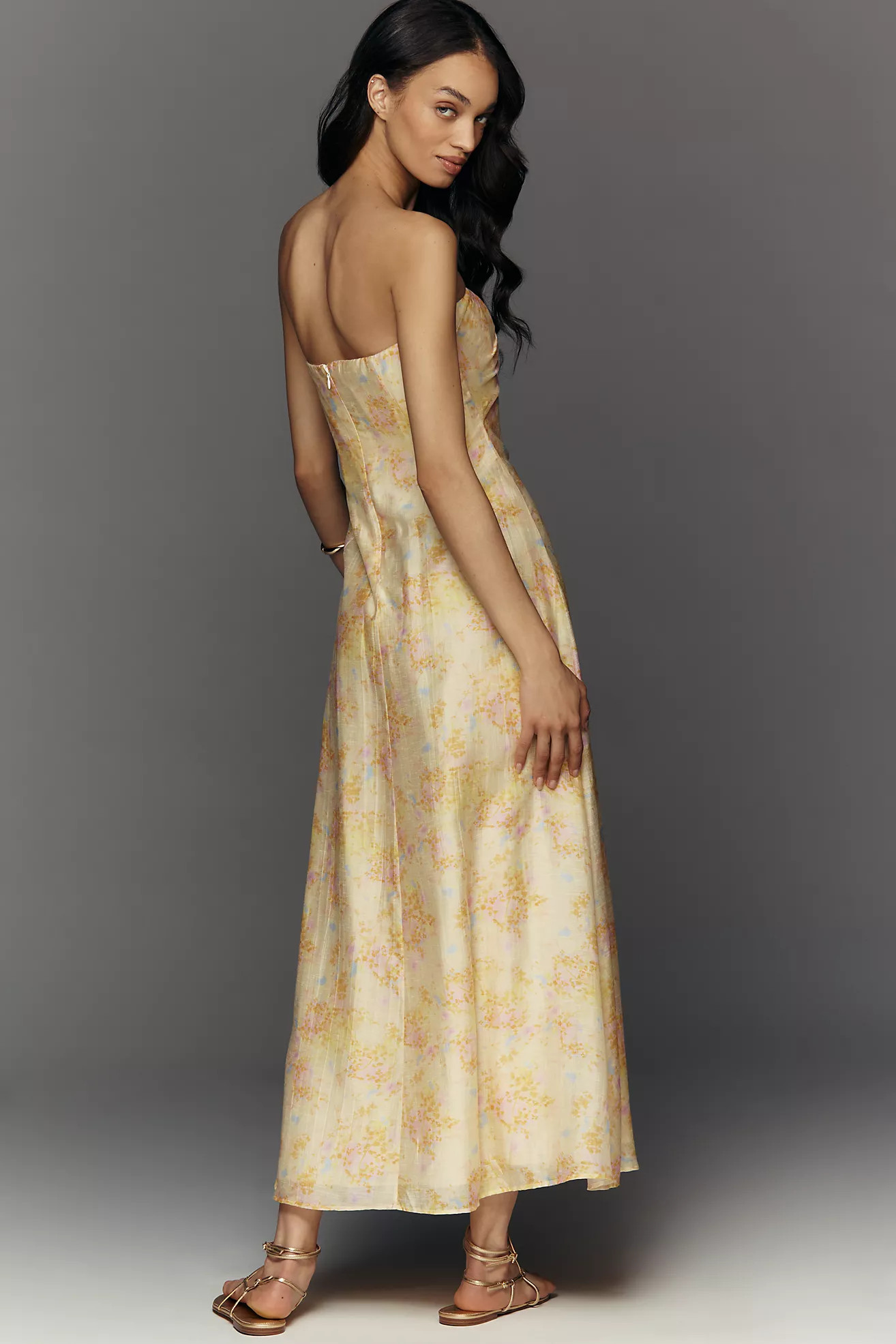 Bardot Amina Strapless Maxi Dress | Anthropologie (US)