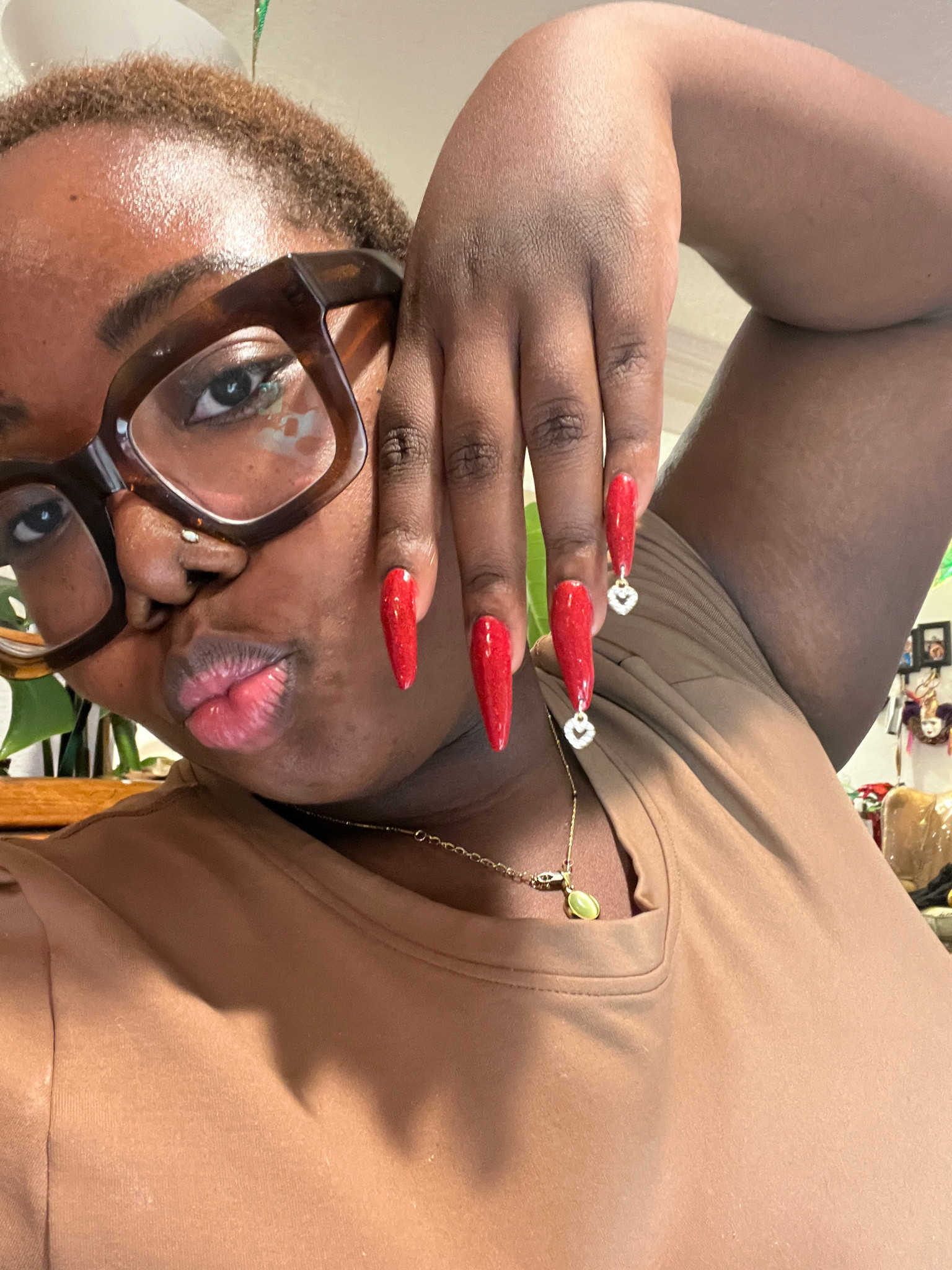 Picked up the cutest nail charms from Amazon. I’m entering my lover girl era this year but this is perfect for Valentines Day too 😌🤭 #naildesign #nails 

#LTKBeauty #LTKFindsUnder50 #LTKStyleTip