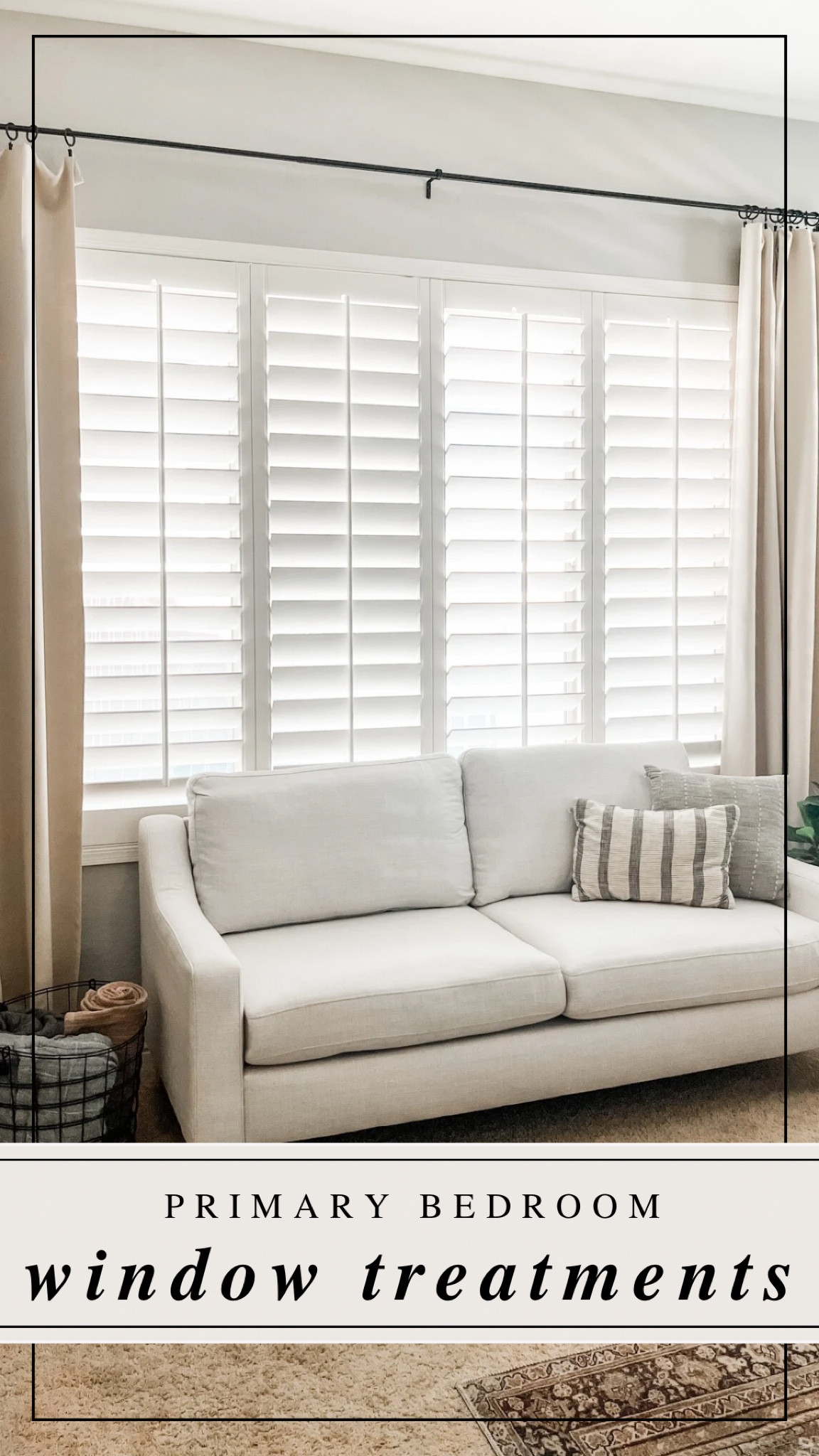 My favorite curtains, rod, and clips for hanging curtains like a pro! 

#LTKHome